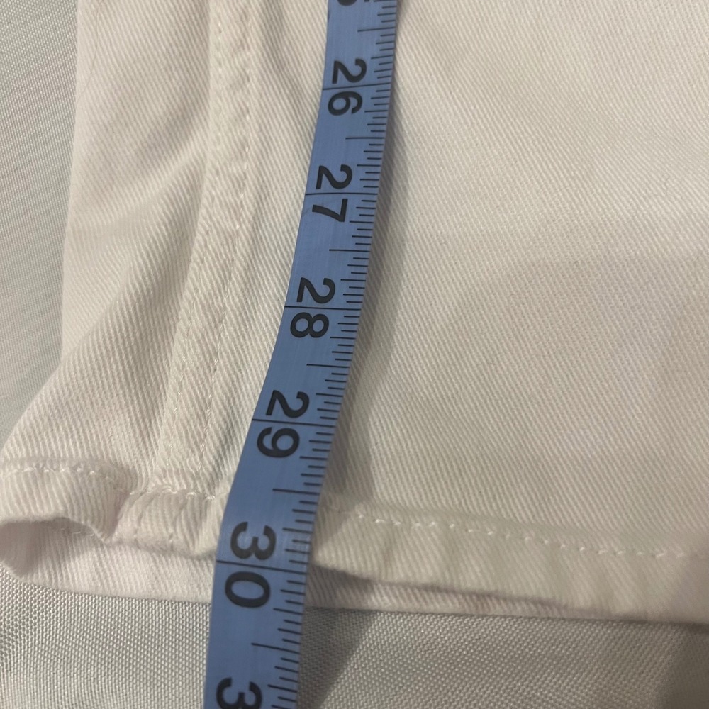 HM Divided Womens White High Waisted Wide Leg Jeans Size 6 0963087 5 - Picture 10 of 11